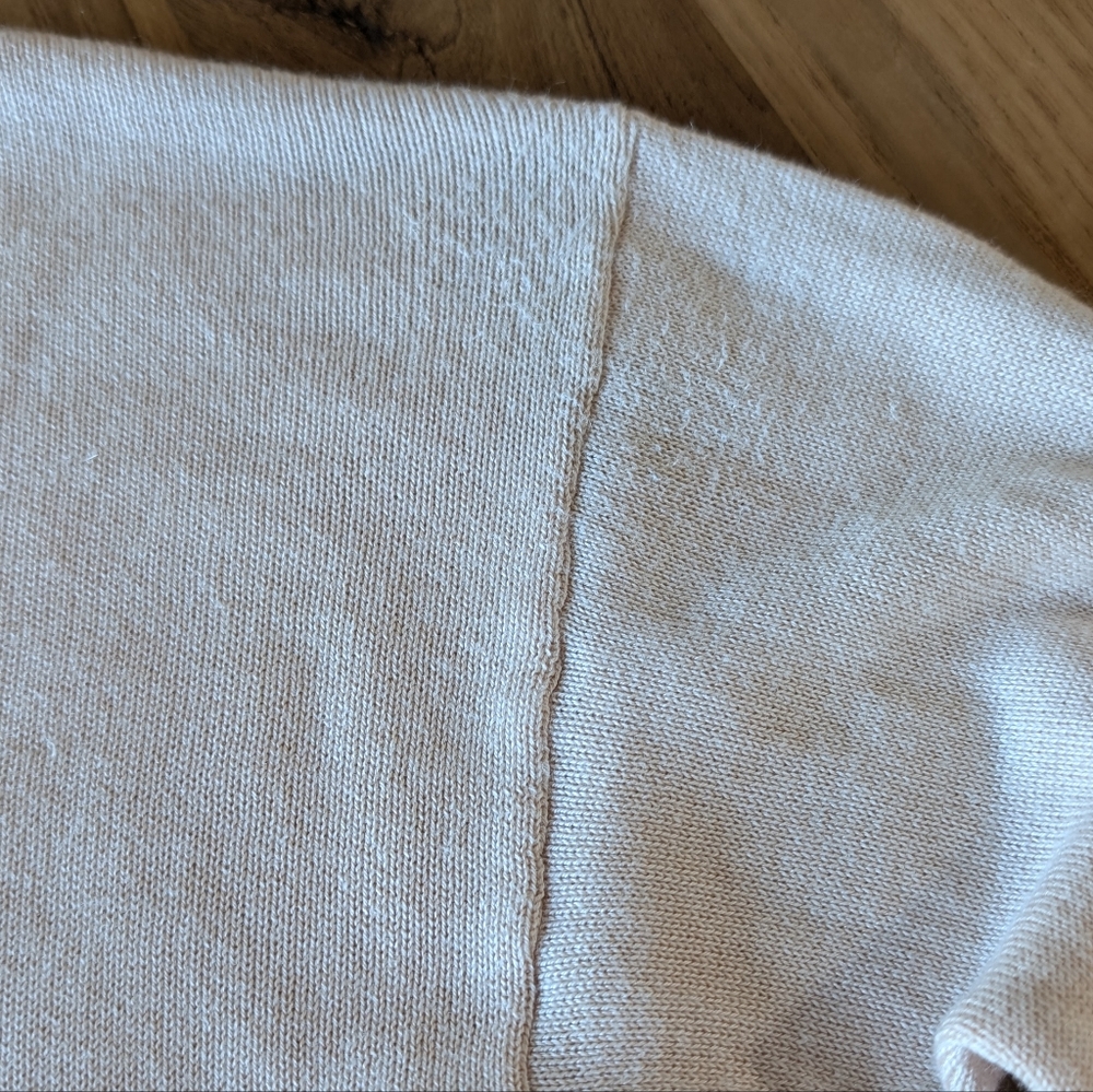 HP🎉 Cinq a Sept Phillipa Ruffle Sweater Silk Cashmere Oversized Ruffle Pink XS - Picture 12 of 12